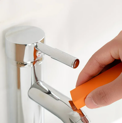 Rust & Limestone Eraser — Clean Faucets & Stainless Steel Instantly