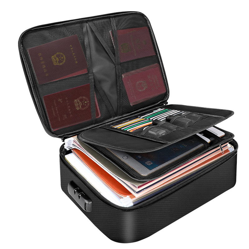 Fireproof Document & Passport Safe Bag — Protect What Matters Most