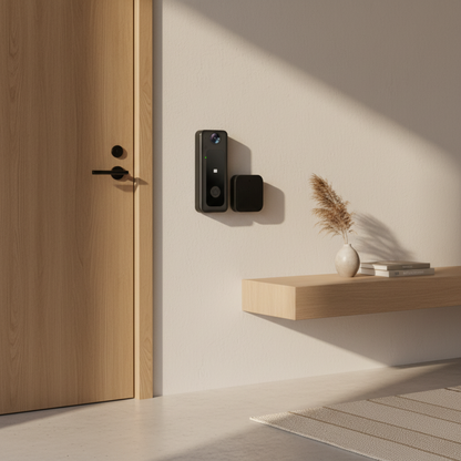 Smart WiFi Video Doorbell — See Who's There From Anywhere