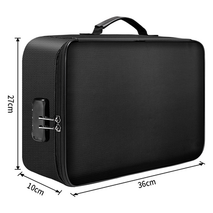 Fireproof Document & Passport Safe Bag — Protect What Matters Most